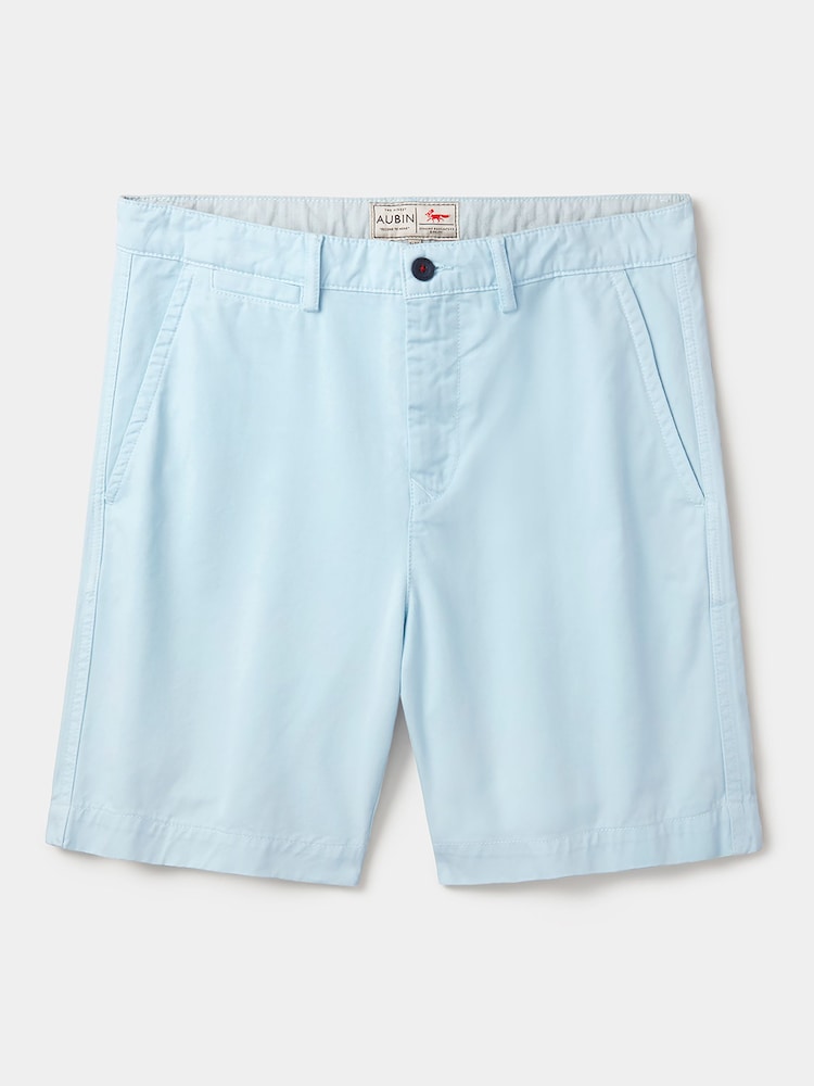 Aubin Blue Stamford Chino Shorts - Image 1 of 2