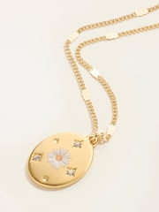 FatFace April Birth Flower Necklace - Image 2 of 2
