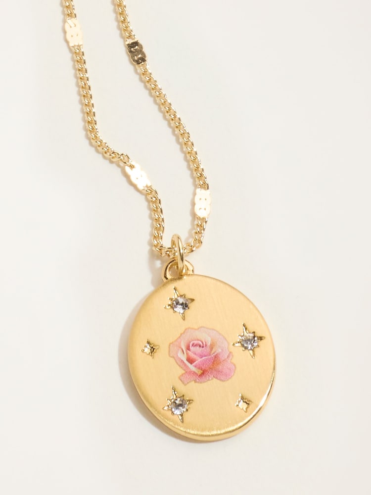 يونيو - عقد بتصميم Birth Flower من FatFace - صورة 2 من 2 يونيو - عقد بتصميم Birth Flower من FatFace - صورة 2 من 2