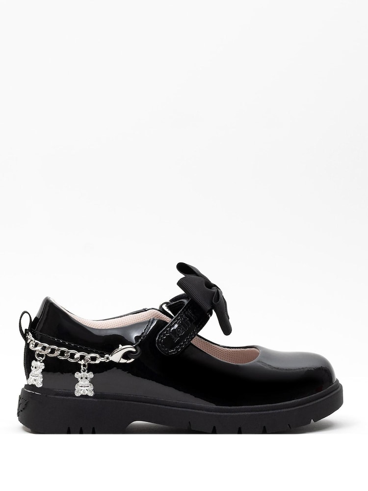 Lelli Kelly Black Teddybear Bow Mary Jane Shoes - Image 2 of 5 Lelli Kelly Black Teddybear Bow Mary Jane Shoes - Image 2 of 5