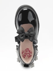 Lelli Kelly Black Teddybear Bow Mary Jane Shoes - Image 5 of 5