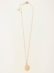 FatFace November Birth Flower Necklace - Image 1 of 2