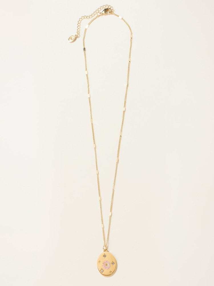 FatFace November Birth Flower Necklace - Image 1 of 2 FatFace November Birth Flower Necklace - Image 1 of 2