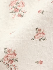 Ecru Floral Woven Baby Dress, Gilet And Tights 3 Piece Set (0mths-2yrs) - Image 14 of 15