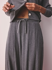 Grey Cardigan and Barrel Leg Cosy Lounge Set - Image 5 of 11