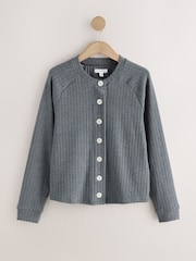 Grey Cardigan and Barrel Leg Cosy Lounge Set - Image 8 of 11