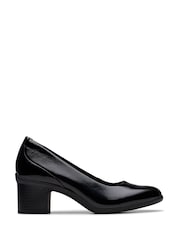 Clarks Black Shaya Poppy Shoes - Image 1 of 6