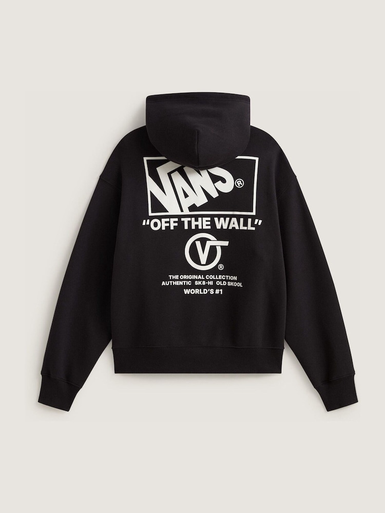 Vans Black Stacked Hi Hoodie - Image 2 of 2
