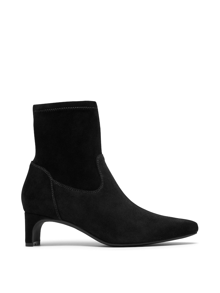 Clarks Edina Stretch Boots - Afbeelding 1 van 6 Clarks Edina Stretch Boots - Afbeelding 1 van 6