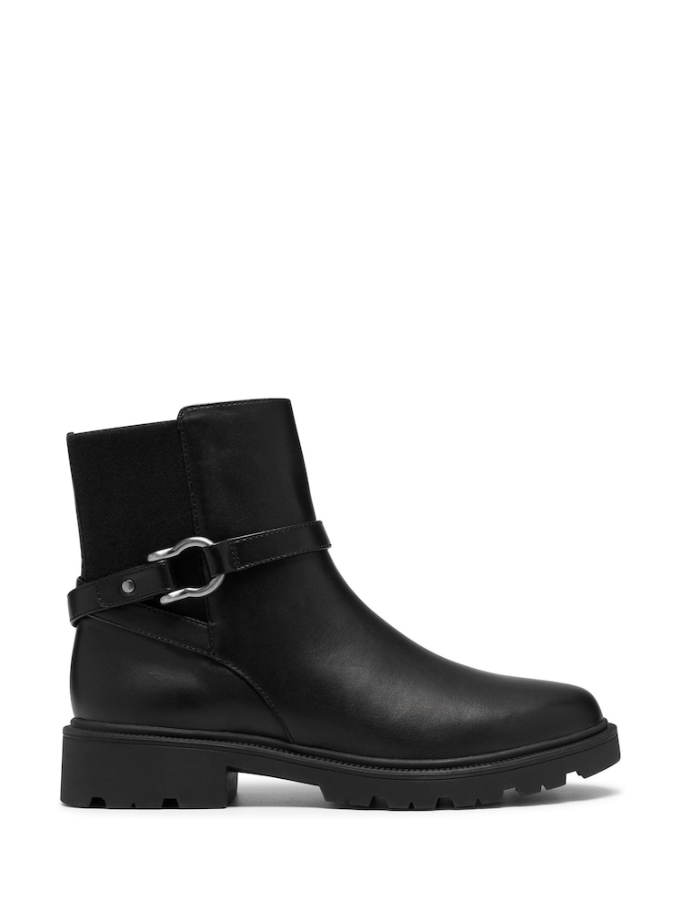 Clarks Black Code Loafer Bay Boots - Image 1 of 6 Clarks Black Code Loafer Bay Boots - Image 1 of 6