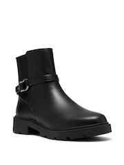 Clarks Black Code Loafer Bay Boots - Image 3 of 6