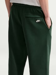 Zeleno - Nike Sportska odeća Club Donji deo trenerke od flisa sa otvorenim rubom - Slika 5 od 5