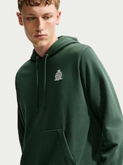 Nike Green Sportswear Club French Terry Hoodie - Image 2 of 5