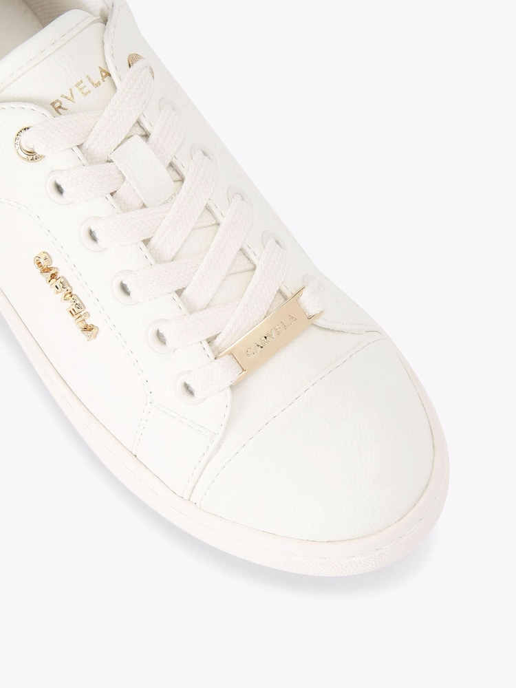 Carvela White Soara Trainers - Image 5 of 5