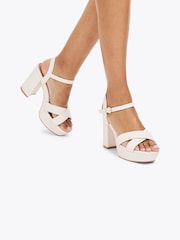 Carvela Cream Sonata Sandals - Image 1 of 5