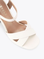 Carvela Cream Sonata Sandals - Image 4 of 5