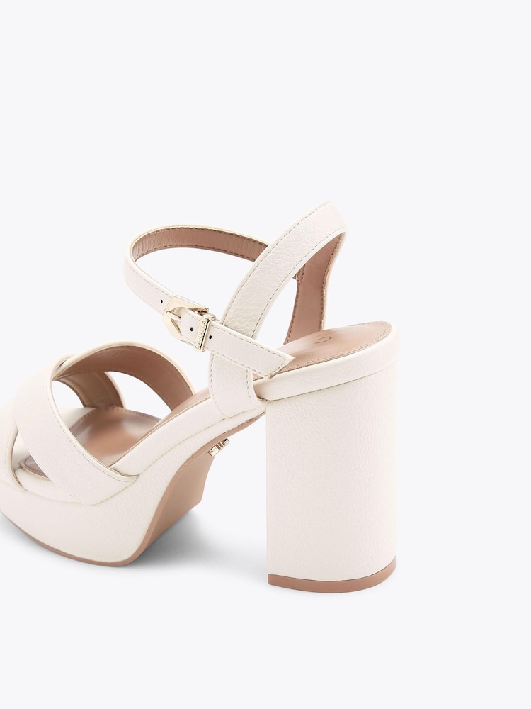 Carvela Cream Sonata Sandals - Image 5 of 5 Carvela Cream Sonata Sandals - Image 5 of 5