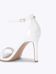 Carvela White Capo Stiletto Sandals - Image 5 of 5