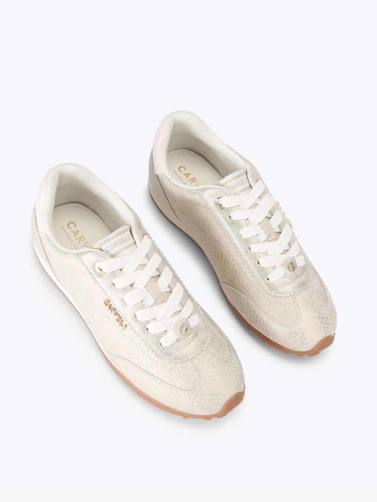 ذهبي - حذاء رياضي Martina من Carvela - صورة 2 من 4