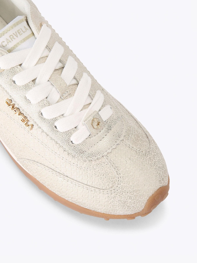 Carvela Gold Martina Trainers - Image 5 of 5 Carvela Gold Martina Trainers - Image 5 of 5