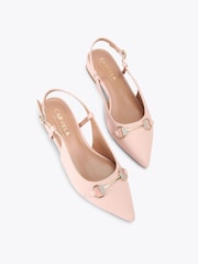 Carvela Pink Valentina Loafer Shoes - Image 2 of 4