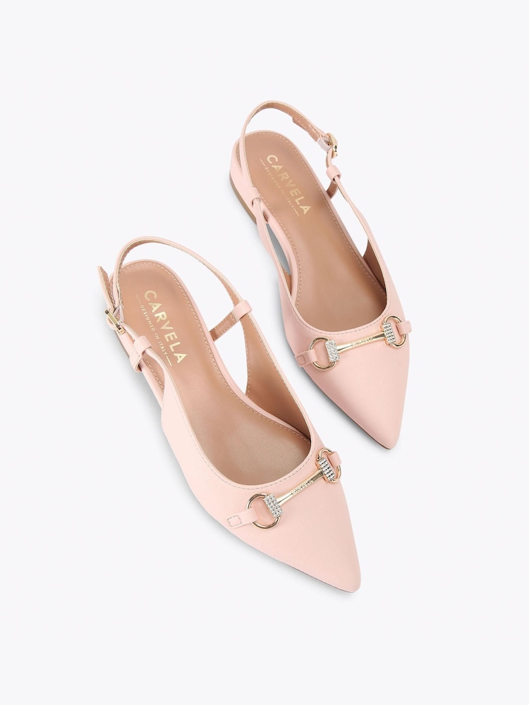 Carvela Pink Valentina Loafer Shoes - Image 2 of 4