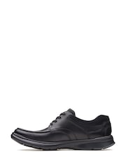 Clarks Black Cotrell Edge Shoes - Image 3 of 7
