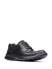 Clarks Black Cotrell Edge Shoes - Image 4 of 7