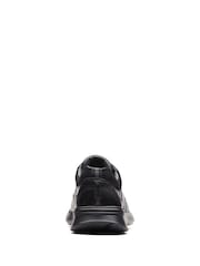 Clarks Black Cotrell Edge Shoes - Image 6 of 7
