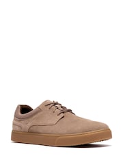 Clarks Grey Lydford Lo Trainers - Image 3 of 6