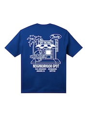 Vans Dark Blue Food Spot Short Sleeve T-Shirt - Image 1 of 3