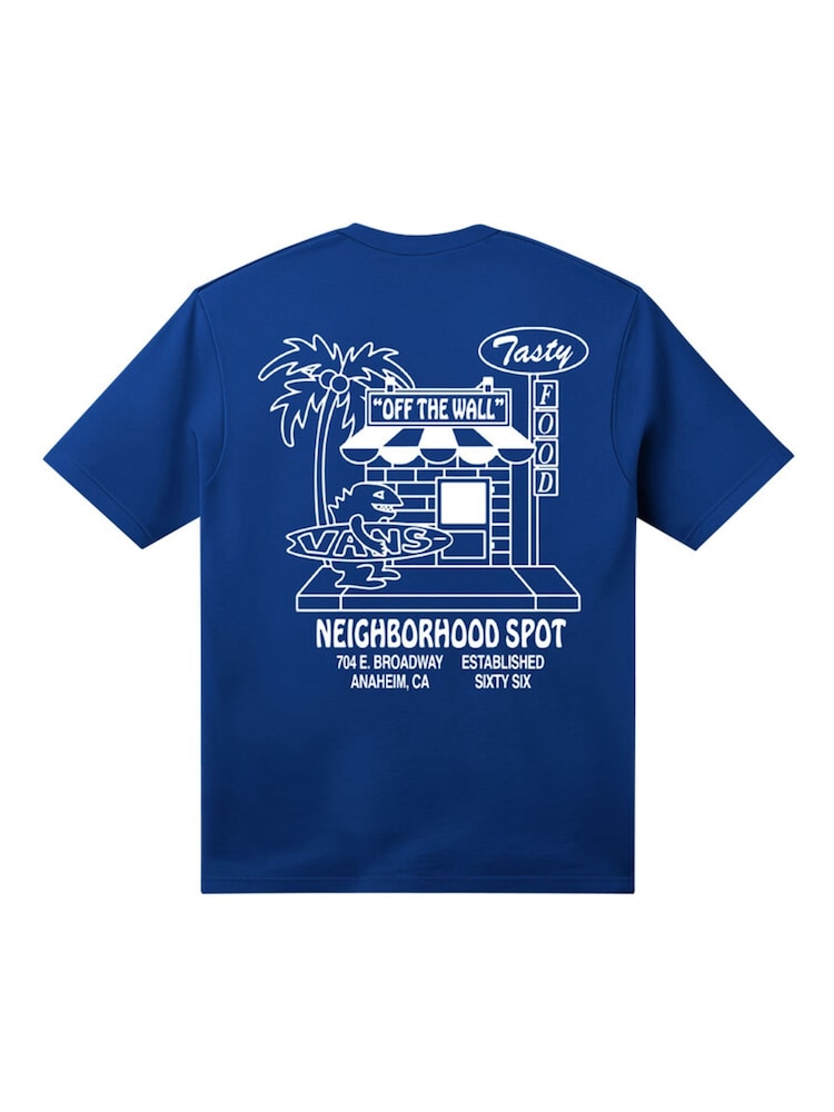 Vans Dark Blue Food Spot Short Sleeve T-Shirt - Image 1 of 3
