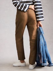 White Stuff Brown Rowena 100% Linen Trousers - Image 3 of 6