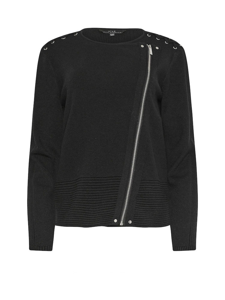 Star by Julien MacDonald Short Biker Cardigan - Εικόνα 3 από 3