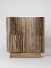 Swoon Light Brown Hampstead Mango Wood Two Door Cabinet - Image 2 of 6