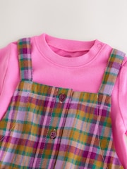 Groene ruit - Babyrompertje met lange mouwen en geweven bretelbroeken 2 Pieces (0mths-2yrs) - Afbeelding 8 van 12