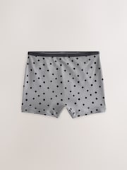 Black/White Animal Print Short Briefs 5 Pack (2-16yrs) - Image 2 of 9
