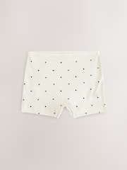 Black/White Animal Print Short Briefs 5 Pack (2-16yrs) - Image 5 of 9