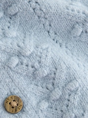 Blue Soft Touch Knitted Baby Cardigan (0mths-2yrs) - Image 10 of 10