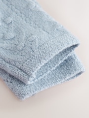 Blue Soft Touch Knitted Baby Cardigan (0mths-2yrs) - Image 9 of 10