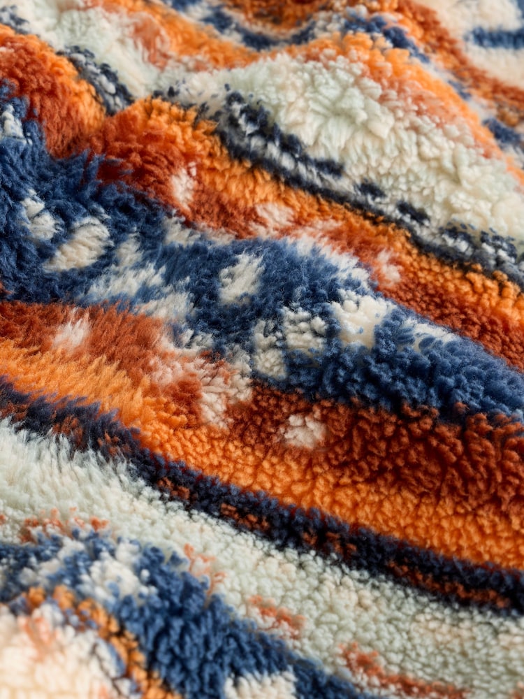 Fairisle Fleece Baby Pramsuit (0mths-2yrs) - Image 7 of 7 Fairisle Fleece Baby Pramsuit (0mths-2yrs) - Image 7 of 7