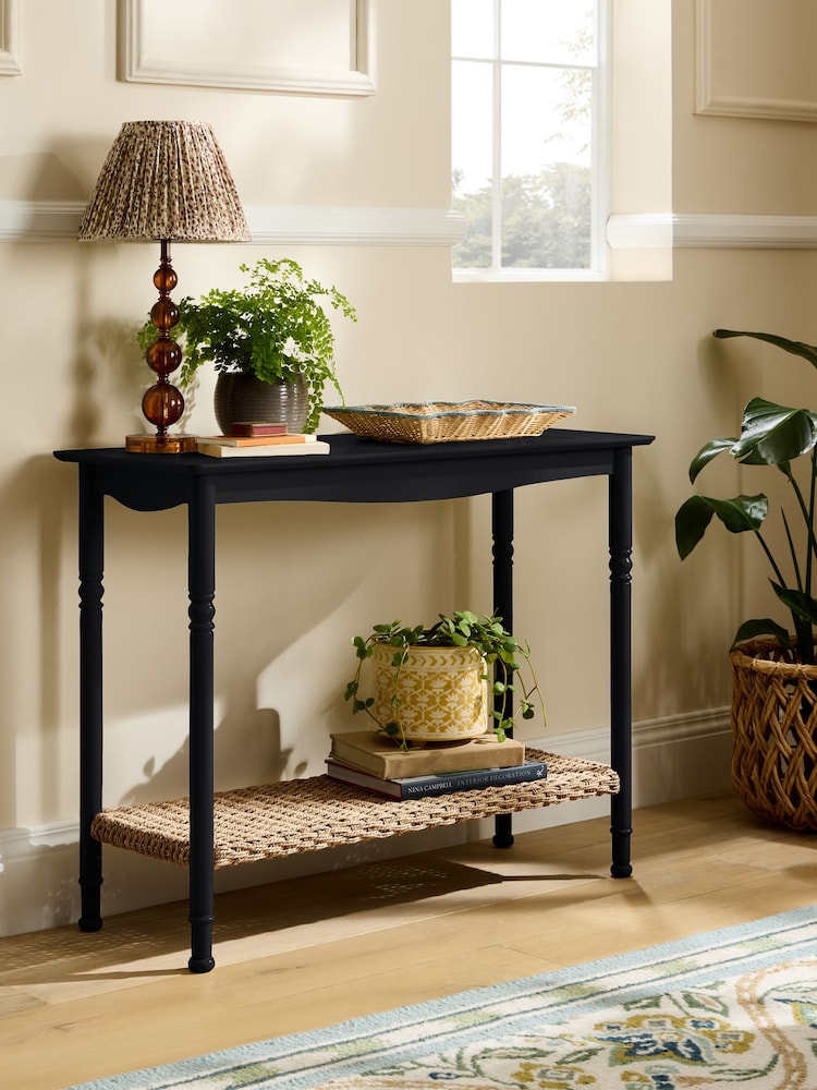 Nina Campbell Black Alder Console Table - Image 1 of 6