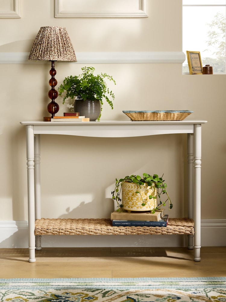 Nina Campbell Putty Alder Console Table - Image 2 of 7 Nina Campbell Putty Alder Console Table - Image 2 of 7