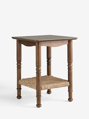 Nina Campbell Dark Wood Effect Alder Side Table - Image 5 of 6