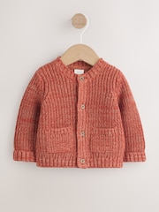 Orange Little Pumpkin Slogan Baby Cardigan - Image 4 of 9