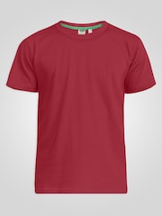 D555 Red Flyers Premium Weight Combed Cotton Crew Neck T-Shirt - Image 4 of 5