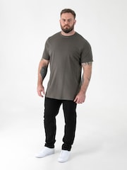 D555 Green Flyers Premium Weight Combed Cotton Crew Neck T-Shirt - Image 2 of 5