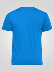 D555 Blue Flyers Premium Weight Combed Cotton Crew Neck T-Shirt - Image 5 of 5
