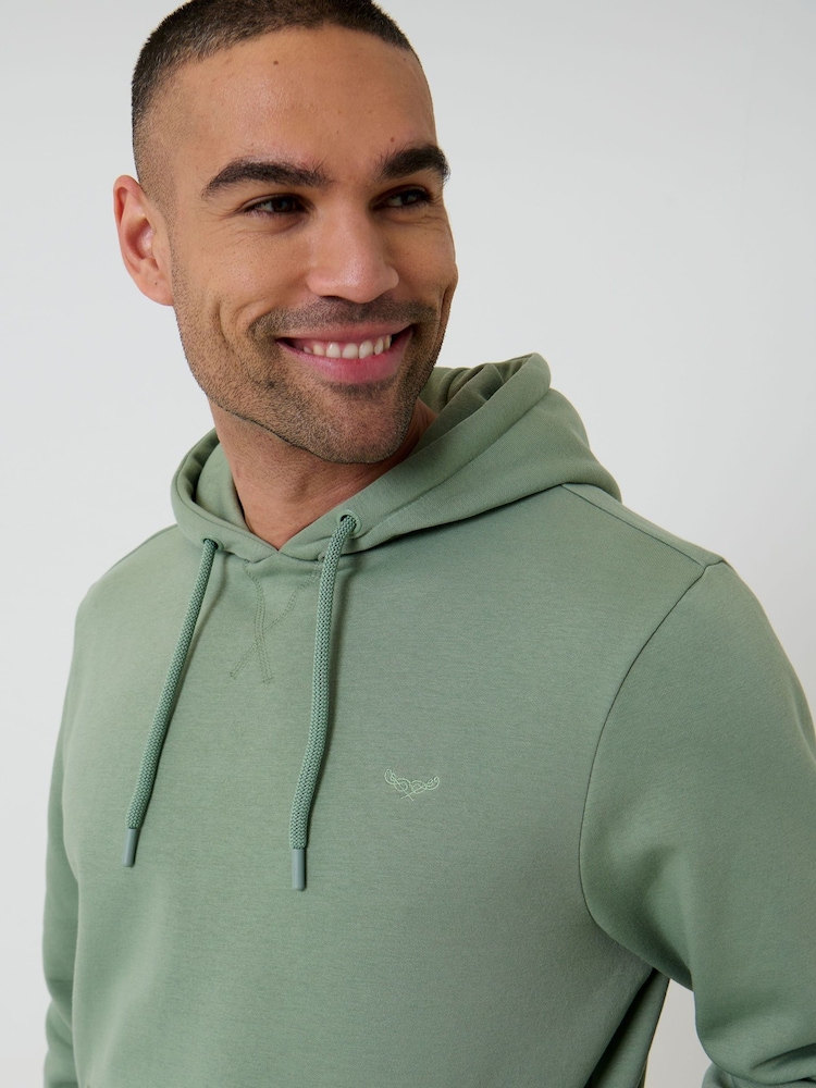 Threadbare Green Hoodie - Image 4 of 4 Threadbare Green Hoodie - Image 4 of 4