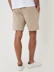Threadbare Natural Sweat Shorts - Image 2 of 4